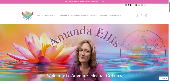 Angelic Celestial Colours Home Page