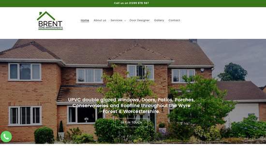 Brent Home Improvements home page