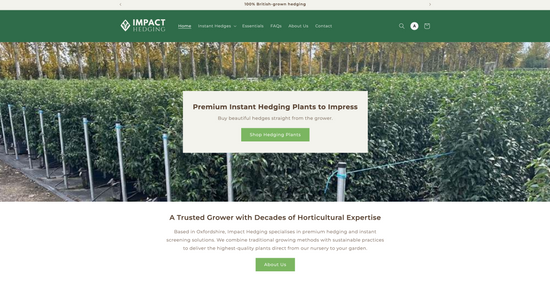 Impact Hedging Home Page