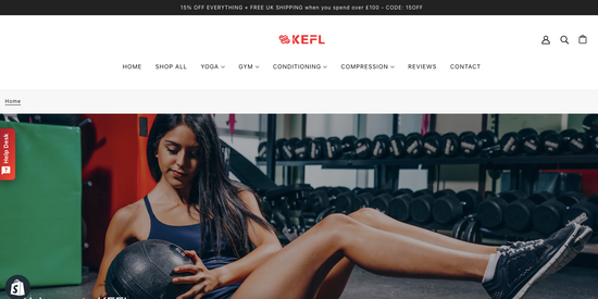 KEFL Home page